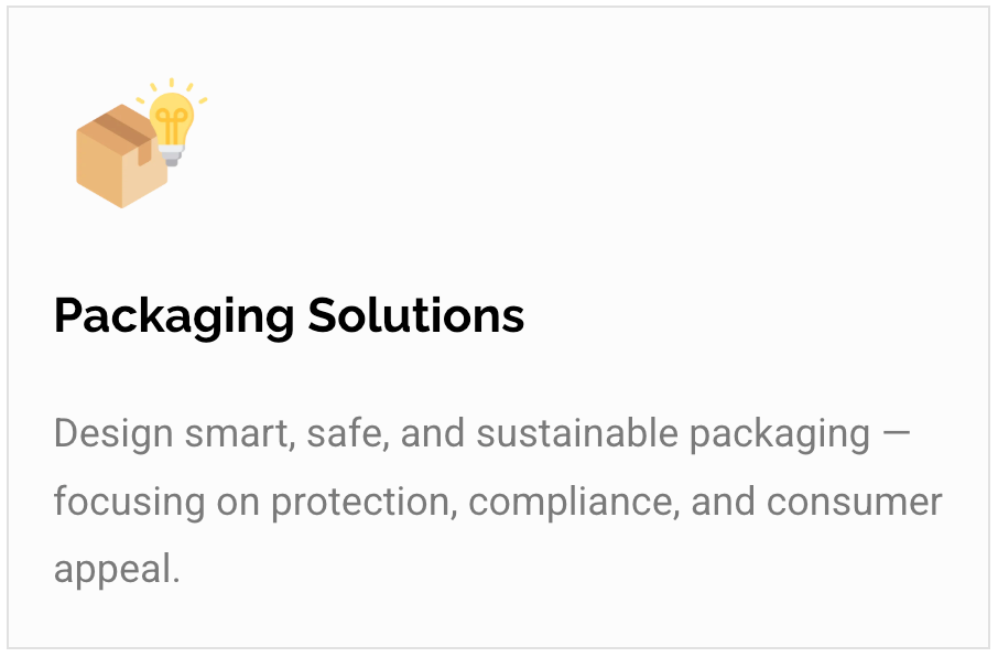 Packaging Solutions