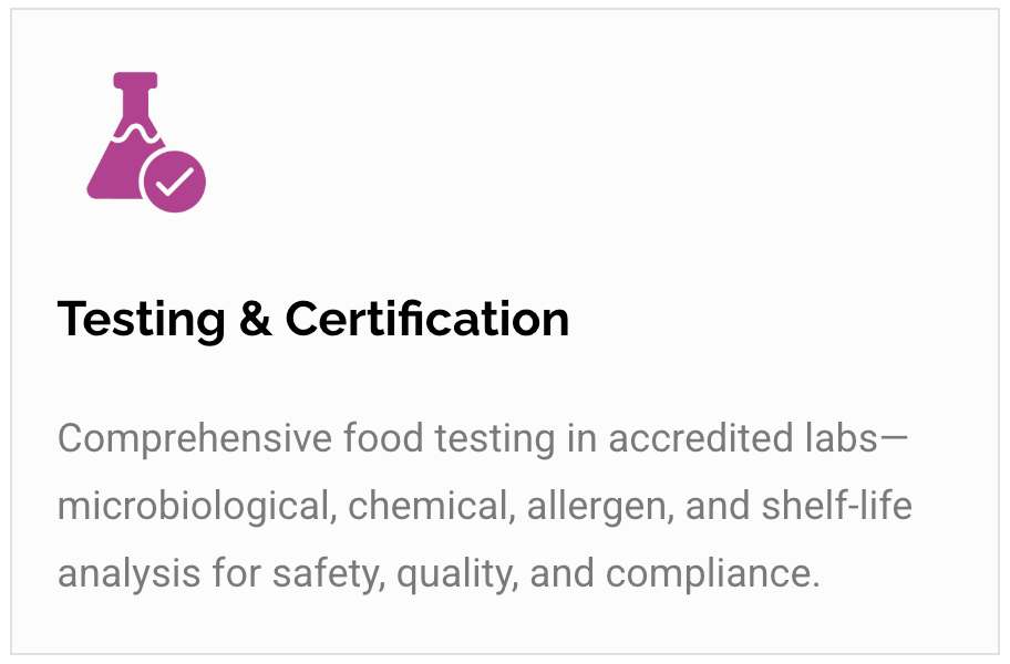 Testing & Certification