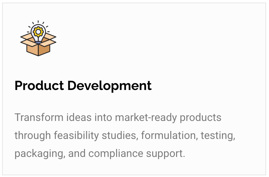 Product Development